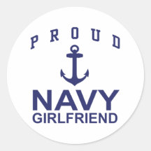 Navy Girlfriend Sticker