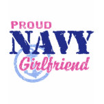 Navy Girlfriend T Shirts
