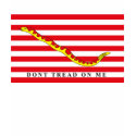 Navy Jack Flag T-shirt by FlagTshirts Navy Jack Flag T-shirt