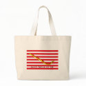 Navy Jack Flag Tote Bag