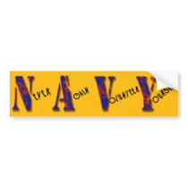 NAVY JOKE bumper stickers