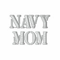 NAVY MOM Embroidered Shirt embroidered shirts by edissler NAVY MOM Embroidered Shirt embroidered shirts