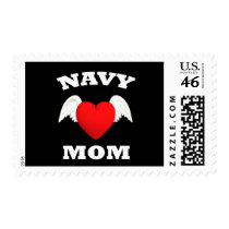 Navy Mom Postage Stamp