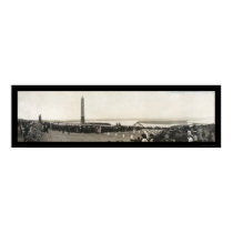 Navy Monument Pt Loma Photo 1908 posters