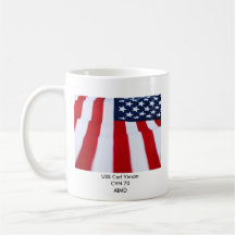 Navy Mug, customizable