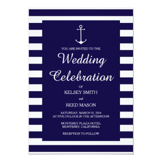 Make your own nautical wedding invitations