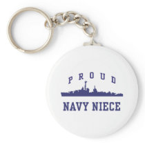 Navy Niece Keychains
