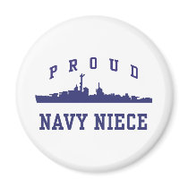 Navy Niece Magnet