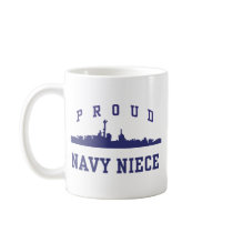 Navy Niece Coffee Mugs