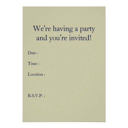 navy passport personalized invitations