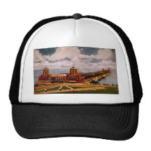 Navy Pier, Chicago, Illinois (ca.1916-1930) Trucker Hat