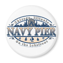 Navy Pier Chicago Magnets