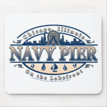 Navy Pier Chicago Mousepads