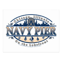 Navy Pier Chicago Post Card