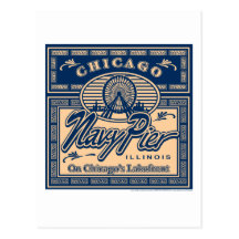 Navy Pier Chicago Postcards