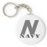 Navy PT Design - Keychain