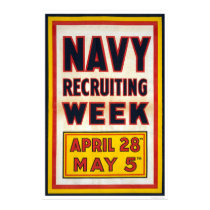 Navy recruiting week posters by lc_wpa Navy recruiting week posters