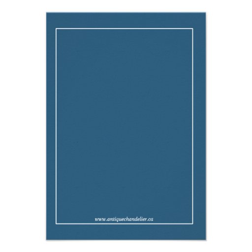Navy Red Heart Wedding Rehearsal Dinner Invites