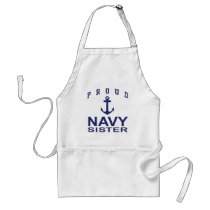 Navy Sister Apron