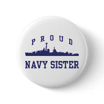 Navy Sister Pin