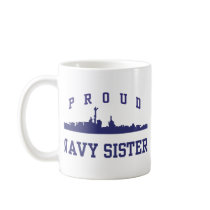 Navy Sister Mug