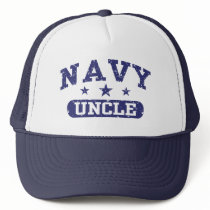Navy Uncle Mesh Hat