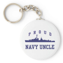 Navy Uncle Keychain