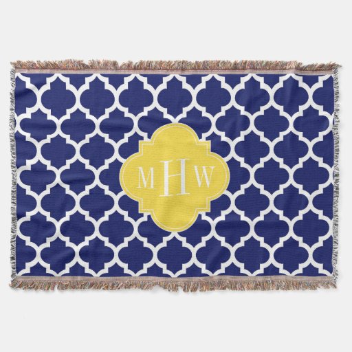 Monogram Throw Blankets & Monogram Throw Designs Zazzle