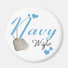Navy Wife Magnet