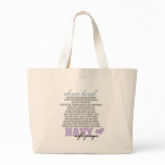 Navy Wife's Prayer Tote Bag