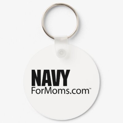 NavyForMoms.com Keychain by navyformoms