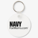 NavyForMoms.com Keychain