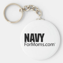 NavyForMoms.com Keychain