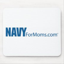 NavyForMoms.com Mousepad