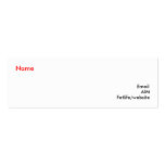 Nawashi Personal Calling Calling Cards Business Cards