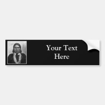 Nawquistewa - Hopi Indian Oraibi Photo 1901 Bumper Sticker