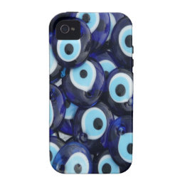 Nazar Amulets Evil Eye Stones Blue Pattern Vibe iPhone 4 Cases