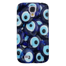 Nazar Amulets Evil Eye Stones Blue Pattern Samsung Galaxy S4 Cover