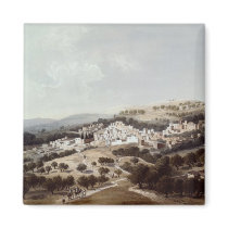 Nazareth, engraved by Terry magnets