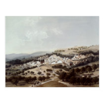 Nazareth, engraved by Terry postcards