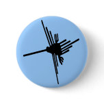 Nazca Hummingbird button