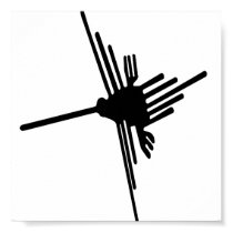 Nazca Hummingbird poster posters by arthistory Nazca Hummingbird poster posters