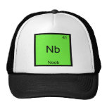 Nb - Noob Chemistry Element Symbol Funny Newbie Hats