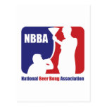 NBBA, Nationatl Beer Bong Association Postcards
