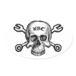 NBC Skull stickers