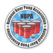 NBPA National Beer Pong Association Starburst Fridge Magnets