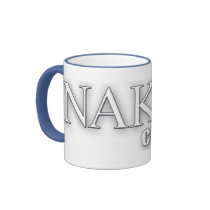 NC-Blue Handle Mug mugs