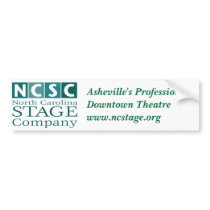 NC Stage Bumper Sticker bumper stickers by ncstagecompanyzazzle NC Stage Bumper Sticker bumper stickers