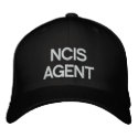 NCIS AGENT embroidered hats