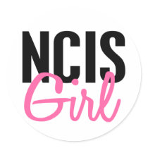 NCIS Girl 4 stickers